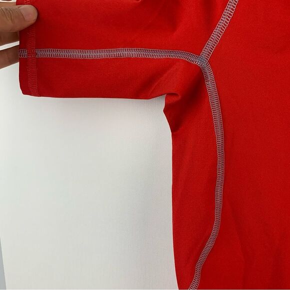 NWT Under Armour Men's Red HeatGear Compression T-Shirt Short Sleeves Sz Medium - Picture 6 of 6